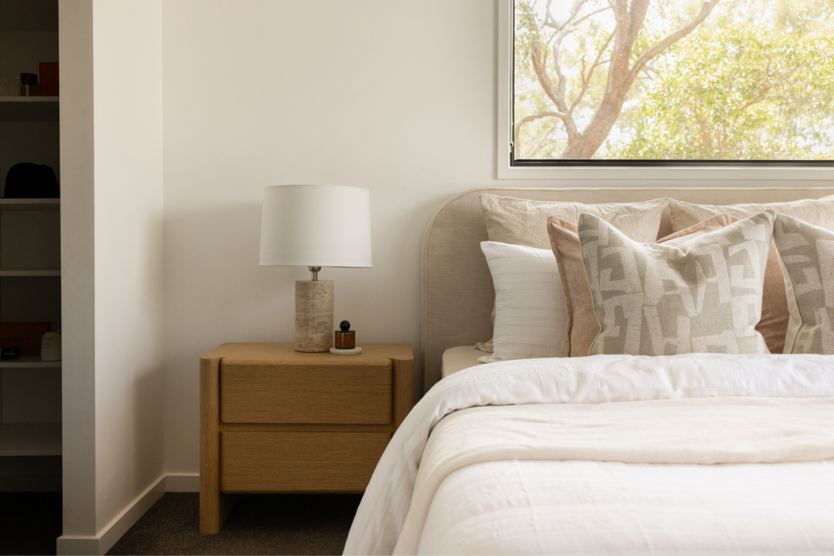 bedroom property styling