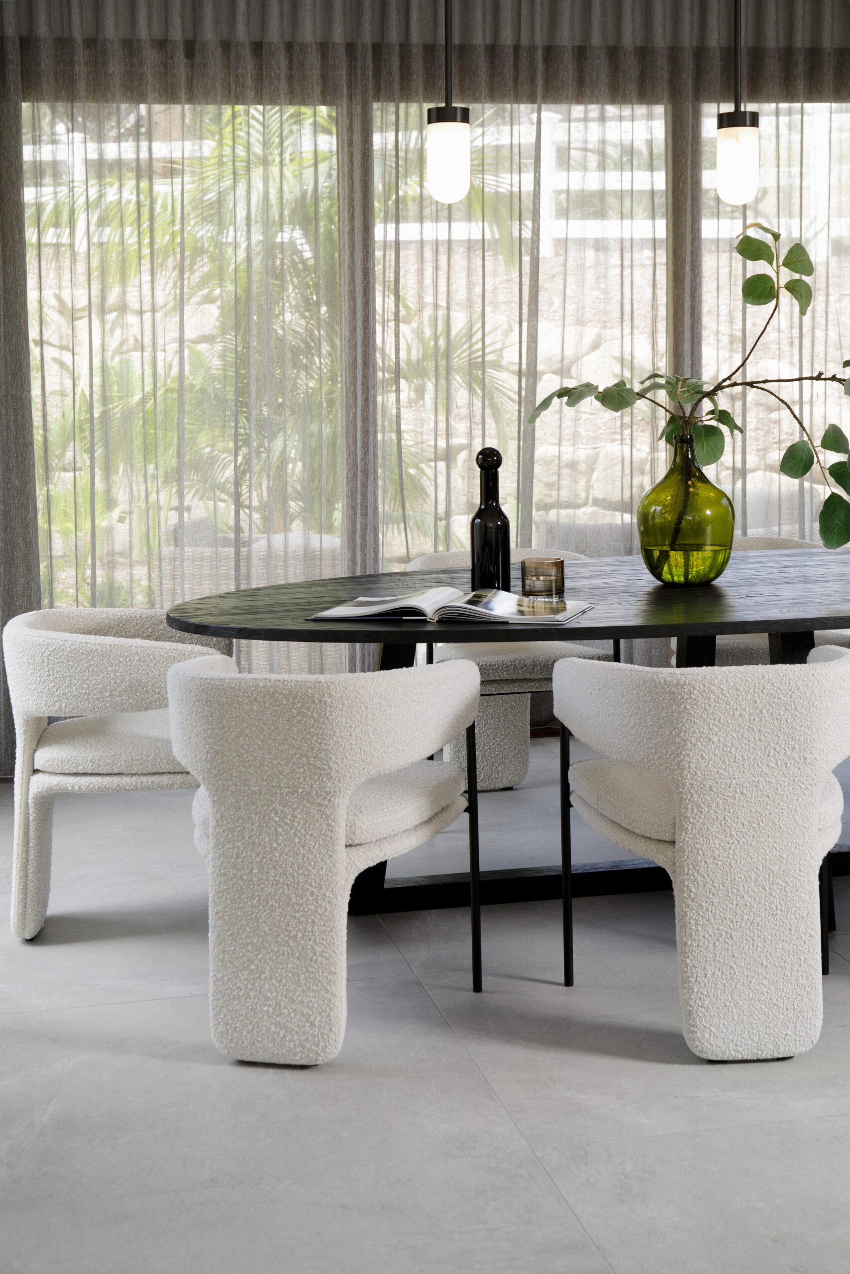 styled dining table for home staging for real estate agents